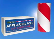 JUMBO APPEARING CANDY CANE 8' Pole Stage Magic Trick Growing Plastic Stick Gag picture