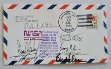 STS 61-C Space Shuttle Full Crew Astronauts Signed Postal Cover NASA COA LETTER  picture