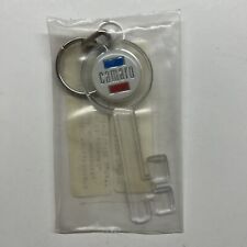 Vintage Chevy Camaro Key Latch New Key Chain Emblem Unopened picture
