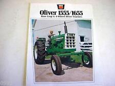Oliver 1555, 1655 Tractor Sales Brochure   picture
