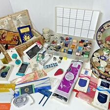Sewing Supplies Buttons, Needles, Thread, Seam Tape, Binding, Lace, Zippers  picture