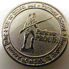 7TH ANNUAL BRING A VET TO SCHOOL DAY PARKWAY SCHOOL CHALLENGE COIN picture