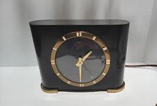 Westclox 1930's Art Deco Ben Franklin  Electric Mantle Clock 6 ft Cord Bakelite  picture