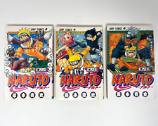 NARUTO Comics All 1st Print Edition vol. 1 - 3 KISHIMOTO MASASHI Jump Manga JPN picture