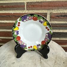 Vintage Royal Japan Fruit Decorative Plate Small Round Circle White Colorful picture