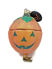 Patricia Breen Great Pumpkin Halloween Jack-O-Lantern Clip On Christmas Ornament picture
