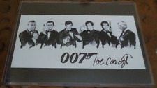 Joe Caroff graphic designer signed autographed photo OO7 James Bond logo picture