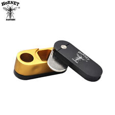 Rotary Metal Pipe Portable Smoking Pipe with Tobacco Storage Box, Double Layer picture