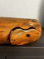 Vintage cedar log with heart shape drawer  picture