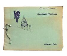 Vintage 1920's National Capitol Havana Cuba Habana Photo Book picture