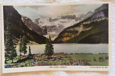 RPPC Real Photo Canada Alberta Lake Louise Postcard Old Vintage Card View Post picture
