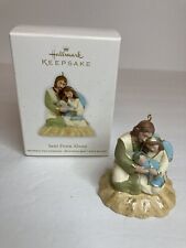 Hallmark Keepsake 2011 Christmas Tree Ornament SENT FROM ABOVE Holy Family picture