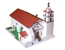 California Mission San Buenaventura - Paper Model Project Kit picture