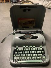 1963 Hermes 3000 Typewriter With Original Case And Manuals picture