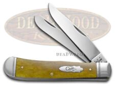 Case xx Knives Trapper Smooth Antique Bone Handle Stainless Pocket Knife 58182 picture