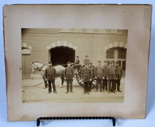 ANTIQUE FIREMAN FIRE CHIEF PHOTO FIREFIGHTER PHOTOGRAPH PROVIDENCE RHODE ISLAND picture