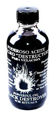 BLACK DESTROYER OIL (ACEITE NEGRO DESTRUCTOR) FOR SPELLS & ANOINTING 4 OZ (59ml) picture