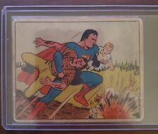 1940  Superman Gum Inc. #26 Log Jam Peril Fair/Good Condition R145 picture
