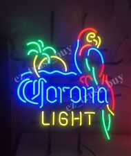 Corona Light Beer Palm Tree Parrot 20