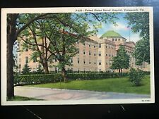 Vintage Postcard 1939 United States Naval Hospital Portsmouth Virginia picture
