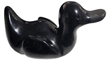 MELA YOUNGBLOOD (1931-1990) Native American Pottery 1972 Duck Shape Sculpture. picture