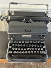 Working Vintage 1940s? ROYAL Typewriter MAGIC MARGIN Touch Control Glass Keys picture