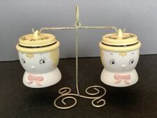 Vintage/Antique Ceramic Coin Bank with Stand **Motion** picture