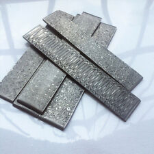7 Kinds Pattern VG10 Damascus Steel Billet Bars Material Knife Blade Blanks DIY picture