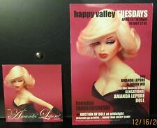 Amanda Lepore Jason WU Mannequin Doll Pamphlet, VIP Flier, & Signed Adidas Tote picture
