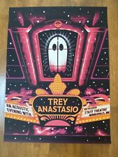 Trey Anastasio Concert Show Poster State Theatre 10/10/19 Minneapolis Minnesota picture