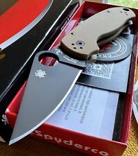 Spyderco PARA 3 COYOTE BROWN G-10 CPM 10V BLACK BLADE EXCLUSIVE picture