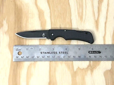 Gerber -US1 Folding Pocket Knife LOCKBACK Plain Edge Blade USA 08718- Great COND picture