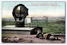 1908 Worlds Fair Searchlight View Now At Echo Mt. California CA Posted Postcard picture