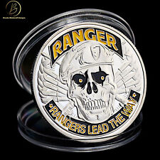 Army Rangers Lead the Way Silver Challenge Coin picture
