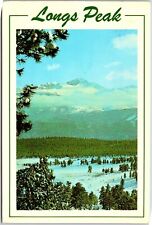 1993 Long's Peak Rocky Mountain Nat'l Park Estes Park Colorado Posted Postcard picture