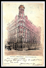 Baltimore MD Postcard Hotel Rennert Posted 1908  pc208 picture