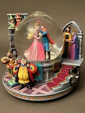 Disney Vintage 99” Sleeping Beauty 40th Anniversary Musical Snow Globe picture
