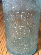 J C BUFFUM & Co Blob Top Bottle CITY BOTTLING HOUSE PITTSBURGH, Pa Scale Weight picture