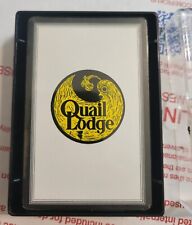Vintage Sealed Quail Lodge Golf Club Resort California Playing Cards  picture