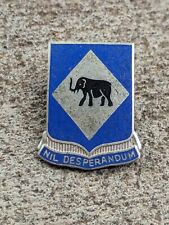 Original US Army issue WWII WW2 DI/DUI 1st Infantry Div. 64th Armor Regt C1 picture