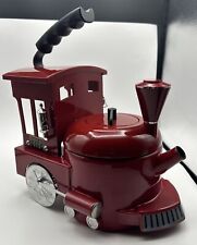 Vintage MKI Kamenstein Tea Kettle Pot World of Motion Steam Engine Train 613 Red picture
