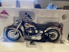 Franklin Mint Official 95th Anniversary 1998 Harley Davidson Fat Boy1:10 B11XT97 picture