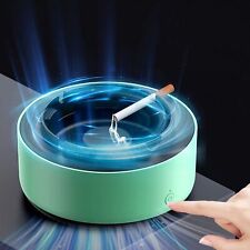 2 in 1 Air Purifier Multifunctional Smokeless Ashtray Air Purifier Ashtray Green picture