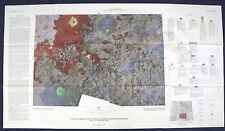 APOLLO 17 LANDING SITE GEOLOGIC MAPS 1972 Vintage PRE-MISSION 2-Map Set NICE picture