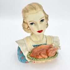 Vtg CAMEO GIRLS 1950s Lady Head Vase  “FAMILY TRADITION 298/1500  -2003 picture