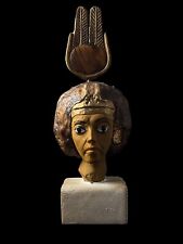 Unique Handmade Egyptian Queen Tiye Statuette from Stone , Manifest Details picture