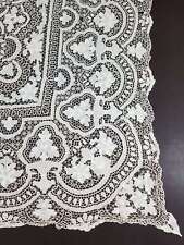 Vintage Point de Venise needle lace Banquet tablecloth 260x190cm picture