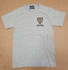 Rare Vintage Mens Official NYPD New York City Police Department T-Shirt Sz-Sm  picture