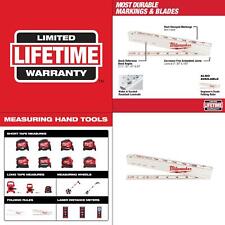 78 In. Composite Folding Ruler | Rule Milwaukee Angle Laminate Joints Wear + W picture