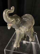 Goebel W. Germany Baby Elephant Porcelain Figurine TMK 6. Some crazing On Legs. picture